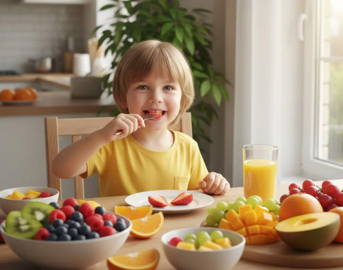 Edukasi Sehat, Trik Membiasakan Anak Gemar Buah Lokal, Bukan Permen cover
